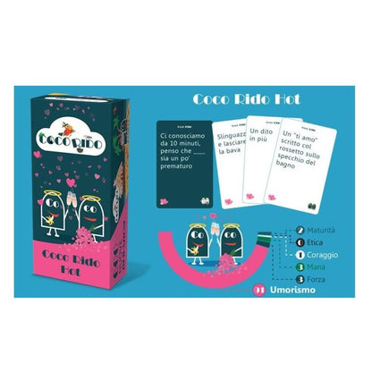 Asmodee (Coco Rido Hot) Gioco di Società Adulti Da Tavolo Carte Party Games 18+