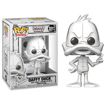 Funko Pop ! Looney Tunes (2011) Daffy Duck (Sketch) Vinyl Figure 9Cm Statuetta Schizzo