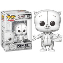 Funko Pop ! Looney Tunes (2012) Porky Pig (Sketch) Vinyl Figure 9Cm Statuetta Schizzo