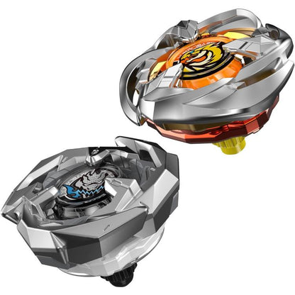 Hasbro - Beyblade X (Confezione 2 Trottole) Gale Wyvern 3-60T E Sword Dran 3-80B