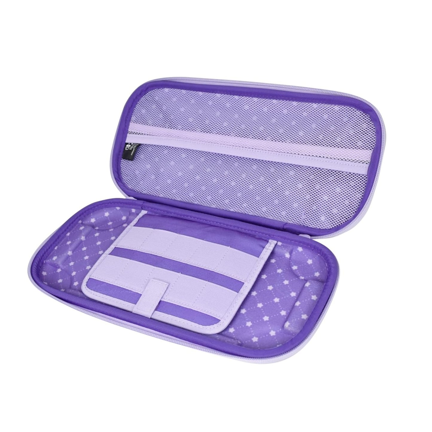 HORI - Vault Case (Kirby e Waddle Dee) Custodia Ufficiale Protettiva da viaggio per Console Nintendo Switch 1 e 2 / OLED - Viola