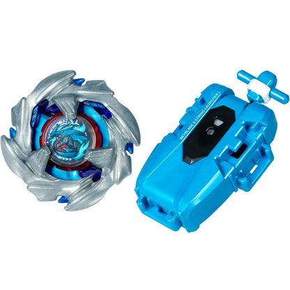 Hasbro - Beyblade X -Lanciatore Deluxe Launcher Roosevelt - Cobalt Dragoon 2-60C