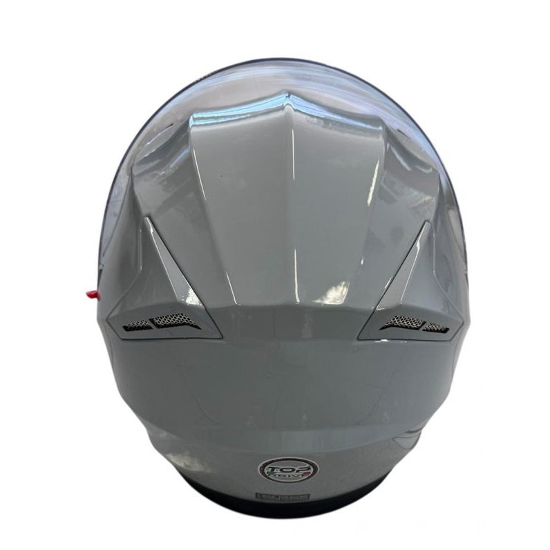 Casco Jet (Max) Moto Scooter Omologato Doppia Visiera Removibile Grigio Shine L