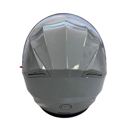 Casco Jet (Max) Moto Scooter Omologato Doppia Visiera Removibile Grigio Shine L
