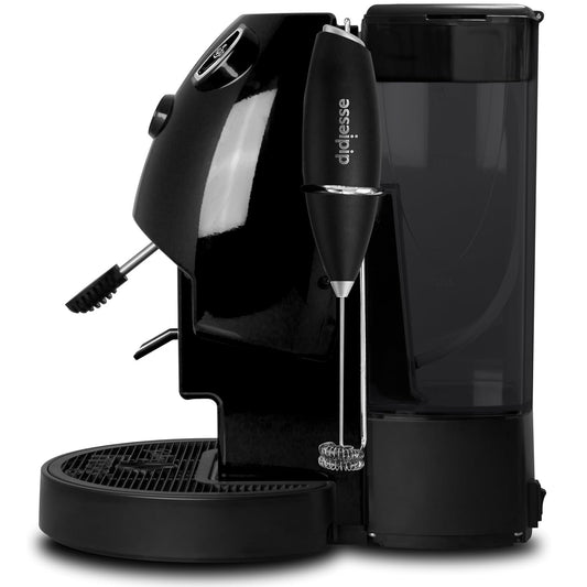 Frog Baby (Nero) Coffee and Tea Macchina per Caffe a Cialde 44mm con Frullino STD 650W