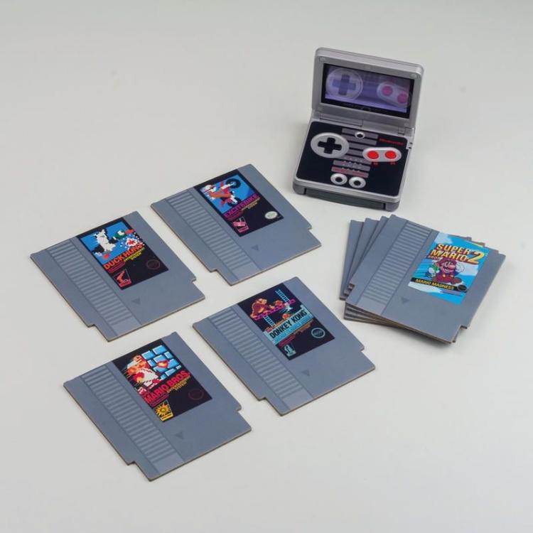 Paladone - Sottobicchieri Nintendo (Nes Coaster) Set Di 8 Sottotazza Nerd Retro