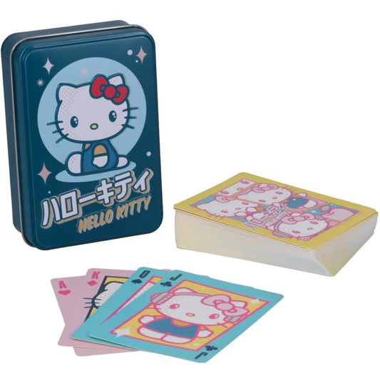Paladone Playing Cards: (Hello Kitty) Mazzo Carte Gioco Francesi Poker Box Latta