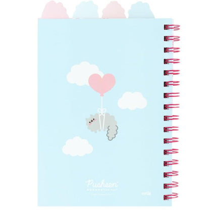 Pusheen: Project Notebook Taccuino A5 Quaderno Anelli Divisori Copertina Morbida