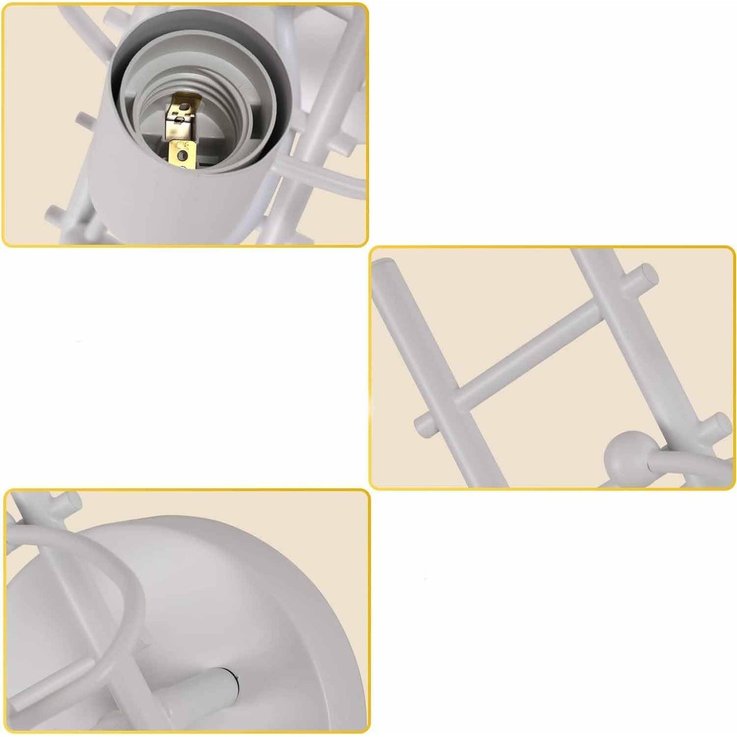 Universo - Applique da Parete Decorativo a Forma di Omino - Lampada da Muro in Metallo con Attacco E27 per Arredo Casa Soggiorno Ingresso (Omino sulla Scala Bianco)