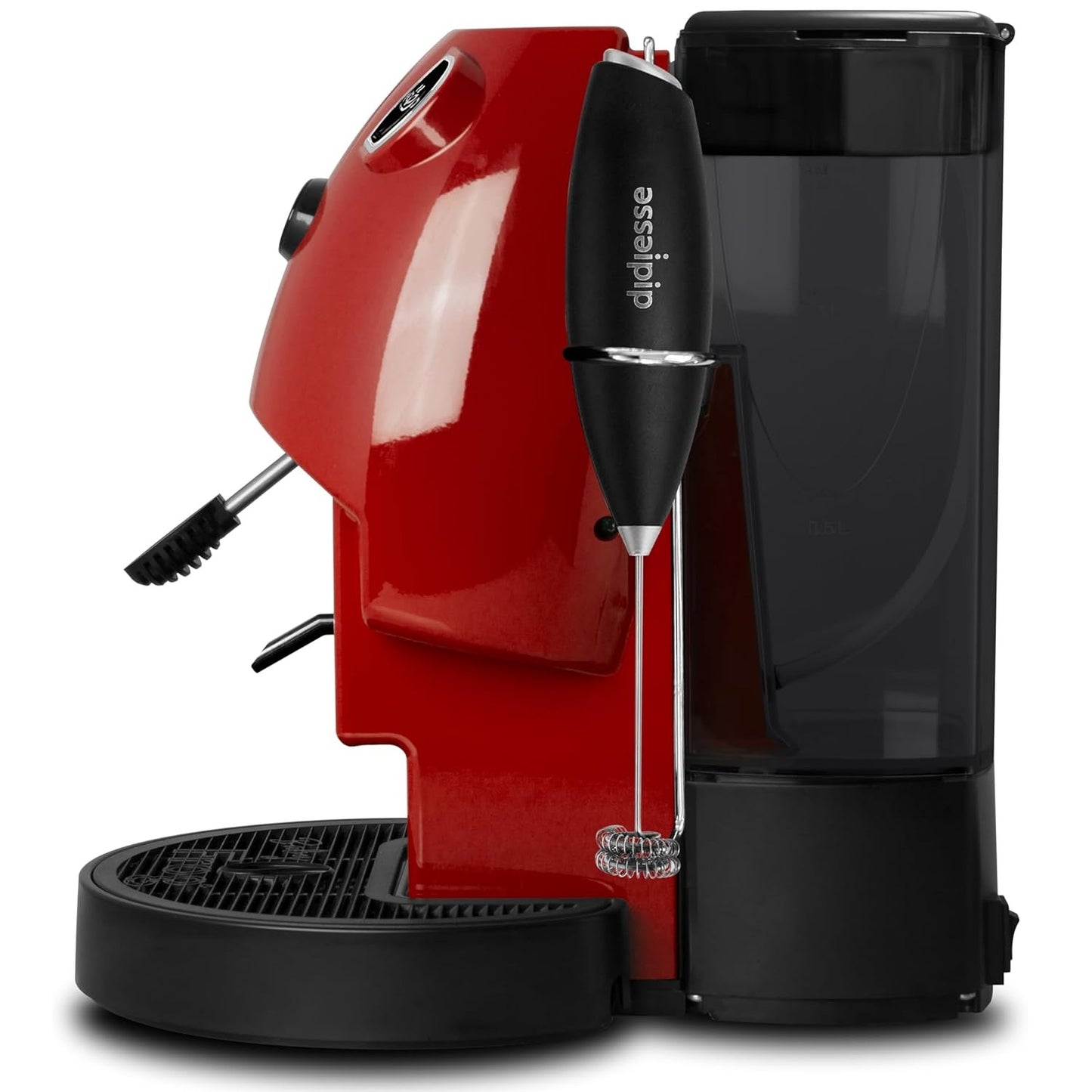 Frog Baby (Rosso) Coffee and Tea Macchina per Caffe Cialde 44mm con Frullino STD 650W