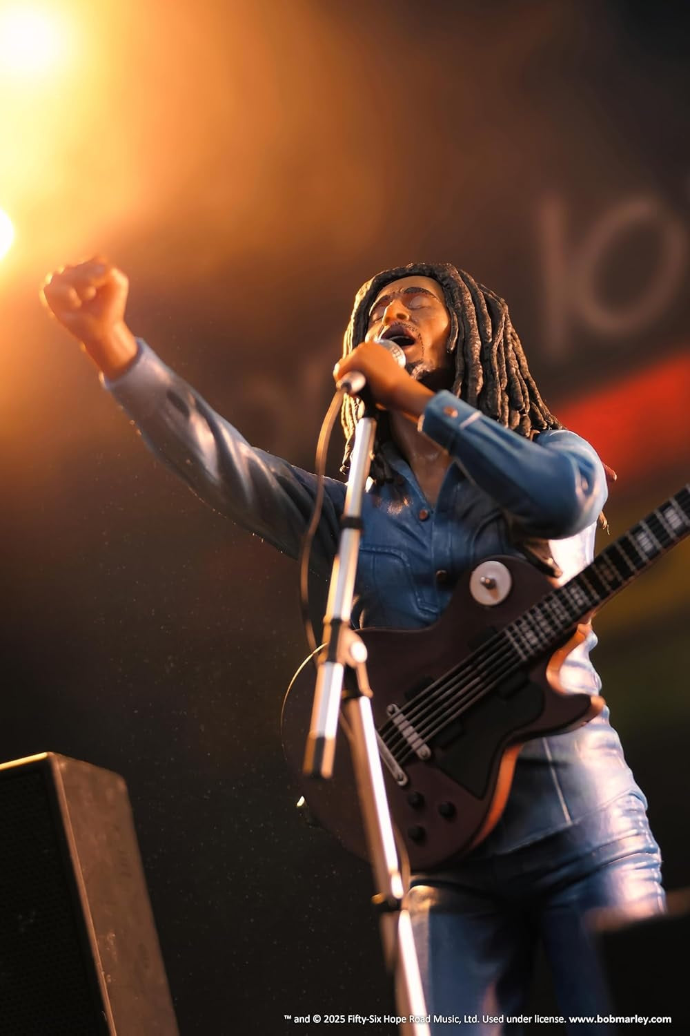 Sd Toys - Bob Marley Live in Concert Rainbow'77 Statua Figure Reggae 23 cm