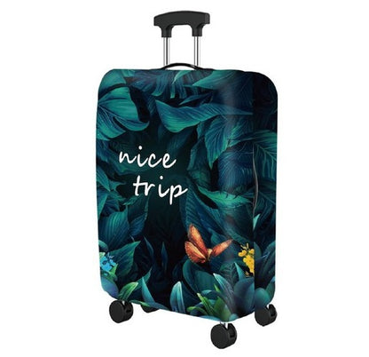 Copri Valigia da Viaggio Tg.L Copertura Elastica per Trolley Coperchio Custodia Bagaglio (Vari Colori e Fantasie)