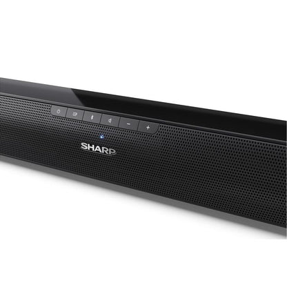 Sharp Ht-Sb100 Soundbar Wireless Bluetooth Hdmi Arc/Cec Usb 75W Telecomando Nero