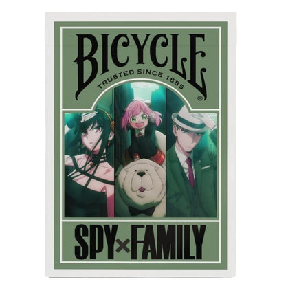 Bicycle - Spy x Family - Playing Cards - Mazzo di Carte da Collezione, Poker, Magia e Cardistry basato sul famoso Anime Manga Giapponese