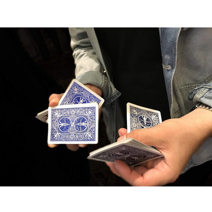 Bicycle - Pack 2 Mazzi Standard Rosso e Blu Index - Playing Cards - Carte Francesi da Poker, Ramino, Black Jack, Collezione, Magia e Cardistry