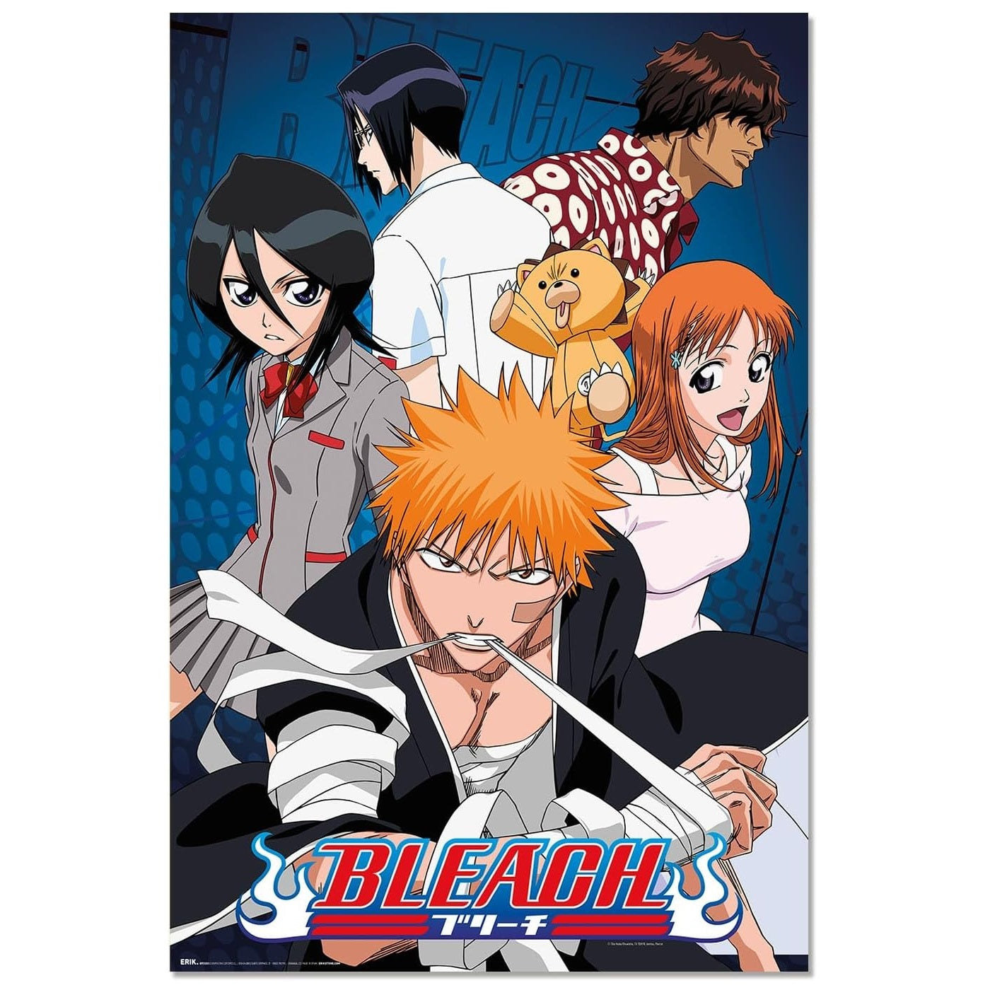 Maxi Poster Anime (Bleach) Manga a Parete Incorniciabile da Cameretta 91x61 cm