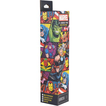 Marvel Personaggi Avengers Tappetino Scrivania per Tastiera e Mouse Pad Gaming Deskmat XXL