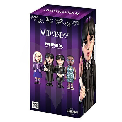 Minix: Wednesday Addams W/Thing (Tv Series 123) Figure 12Cm Statua Mercoledi