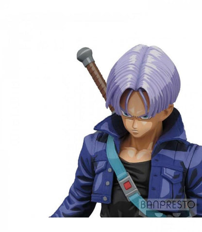 BANPRESTO STATUA DRAGON BALL Z MASTER STARS PIECE TRUNKS MANGA DIMENSIONS 24cm