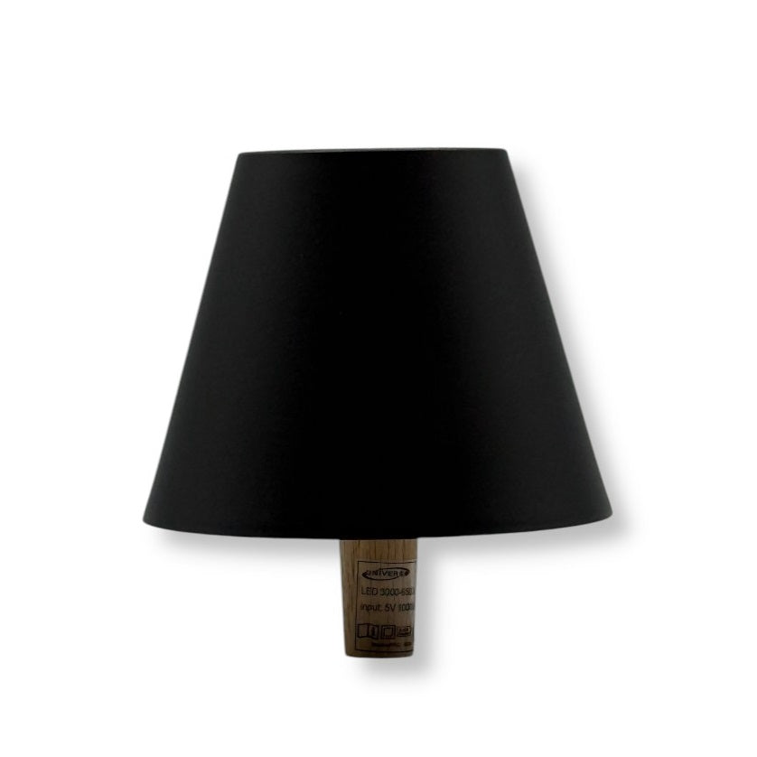 Universo Lampada Led Ricaricabile da Tavolo per Bottiglie Colore Luce Selezionabile CCT 3in1 (Luce Fredda, Naturale e Calda)