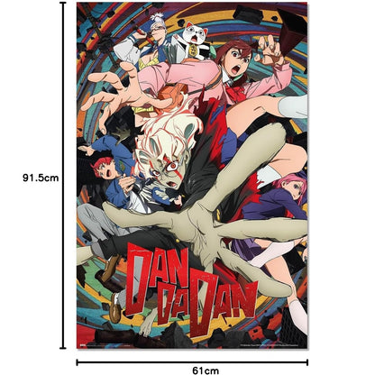 Maxi Poster Anime: (Dan da Dan 2) Manga a Parete Incorniciabile da Cameretta Fumetti Manga 91x61 cm