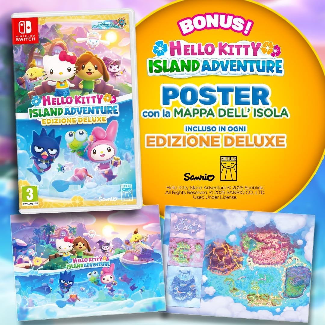 Hello Kitty - Island Adventure (Edizione Deluxe) Nintendo Switch Videogioco Ita