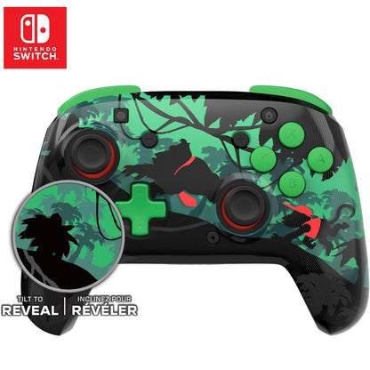Turtle Beach Rematch Donkey Kong Design lenticolare Controller da gaming wireless per Nintendo Switch. Funziona anche con Nintendo Switch 2 - Pulsante C non disponibile.