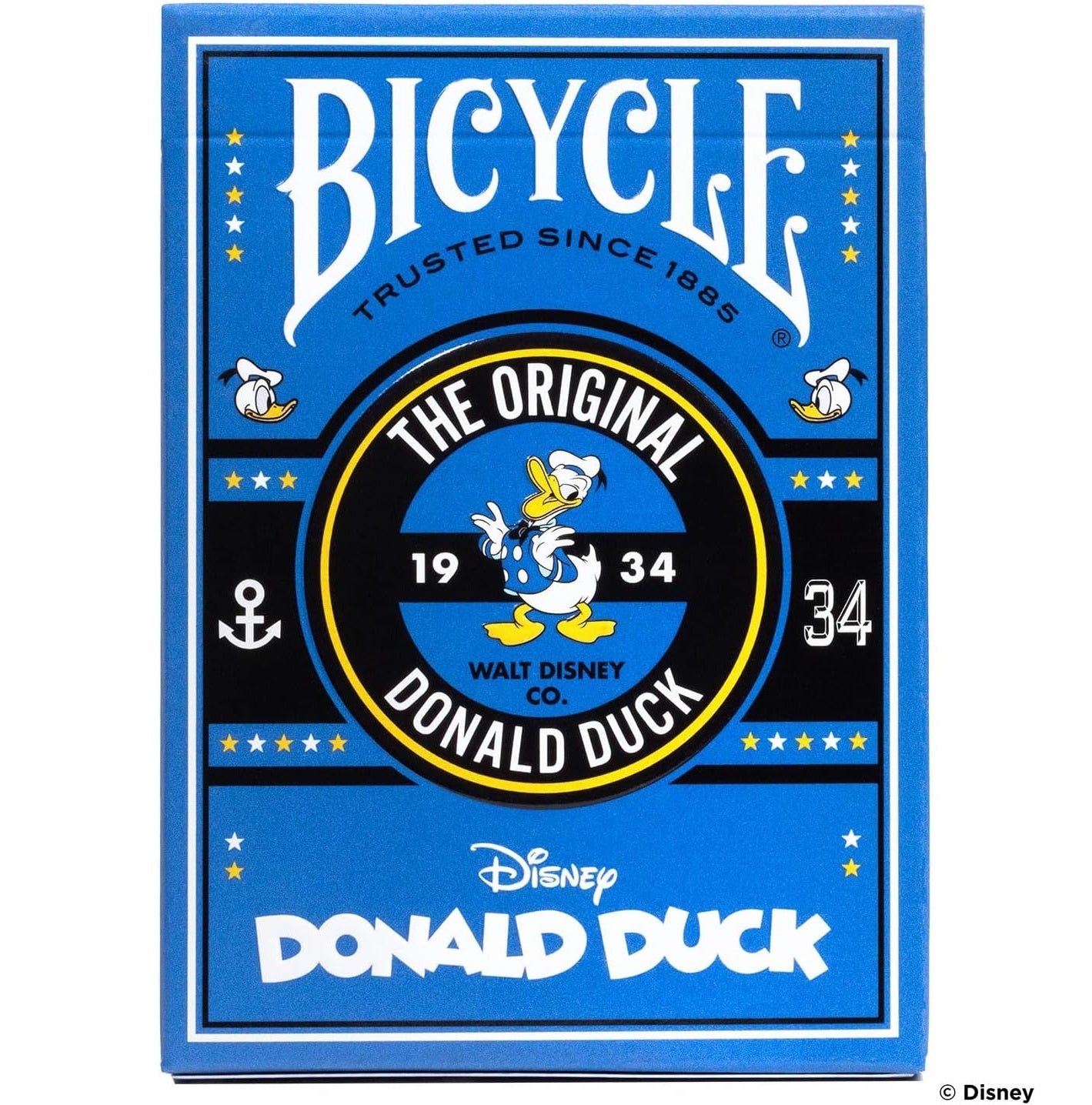 Bicycle - Disney (Donald Duck) Playing Cards - Mazzo di Carte da Collezione, Poker, Magia e Cardistry basato sul famoso film di Animzione Disney (Paperino)