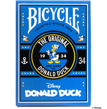 Bicycle - Disney (Donald Duck) Playing Cards - Mazzo di Carte da Collezione, Poker, Magia e Cardistry basato sul famoso film di Animzione Disney (Paperino)