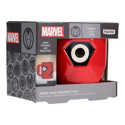 Paladone Tazza 3D Marvel Iron Man Shaped Mug in Ceramica 350ml