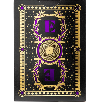 Bicycle - Rock (Elton John Europe) Playing Cards - Mazzo di Carte da Collezione, Poker, Magia e Cardistry basato sul famoso Cantante Rockstar