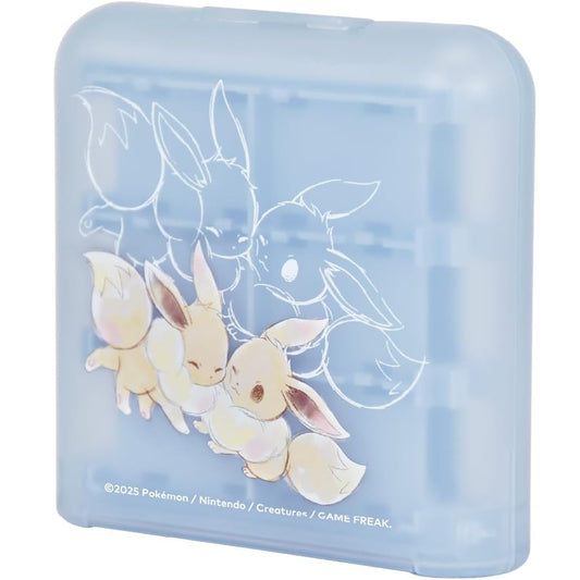 HORI Custodia 24 Game Card Case Nintendo Switch 2 Pokemon (Eevee Cottage Core)