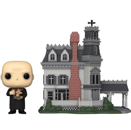 Funko Pop ! Tv The Addams Family - (40) Uncle Fester W / House Famiglia Addams