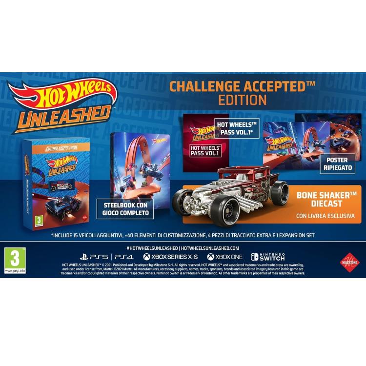 Hot Wheels Unleashed: Challenge Accepted Edition Xbox One Series X Videogioco It
