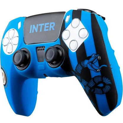 COVER CONTROLLER PS5 DUALSENSE PLAYSTATION 5 SKIN INTER GUSCIO SILICONE +STICKER
