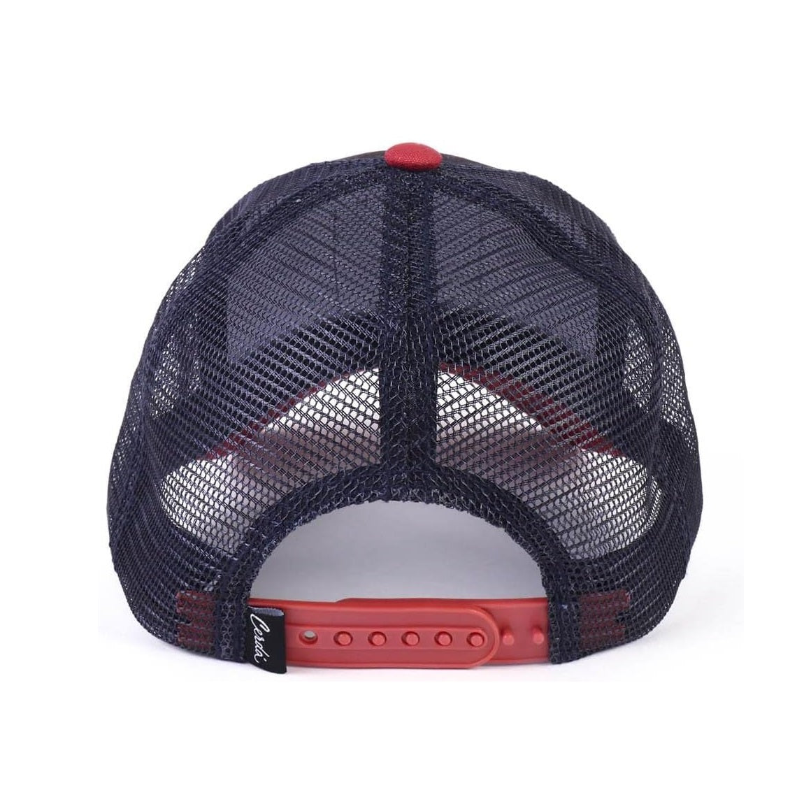Cerdà - Looney Tunes (Bugs Bunny e Daffy Duck) Ufficiale - Berretto Strapback Cappello Trucker con Visiera Curva Stile Baseball Cap Nero e Rosso