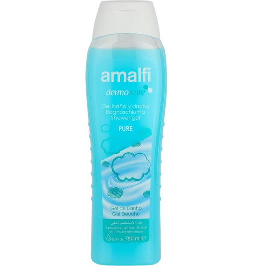 AMALFI - DERMO CARE -BAGNOSCHIUMA BAGNODOCCIA SHOWER GEL BAGNO DOCCIA 750m PURE