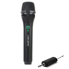Majestic Microfono Wireless Uhf Mic-601W Con Ricevitore Ricaricabile Jack 6,35Mm