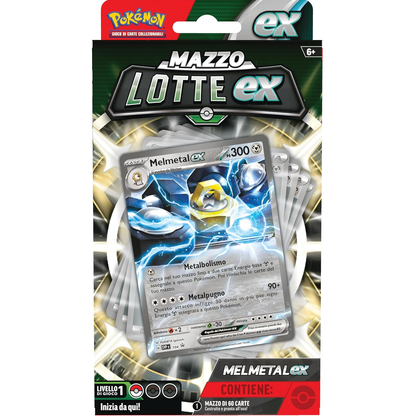 Pokémon - Mazzo Lotte (Melmetal-ex) Gcc Mazzo 60 Gioco Di Carte Collezione - Italiano