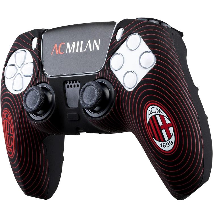 COVER CONTROLLER PS5 DUALSENSE PLAYSTATION 5 SKIN MILAN GUSCIO SILICONE +STICKER