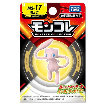 Takara Tomy: Pokèmon Moncolle - Monster Collection MS-17 (Mew) Small Figure da Collezione 4 cm