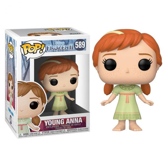 Funko Pop Disney Frozen Ii 589 Young Anna Vinyl Figure Disney+ Prime Statuetta