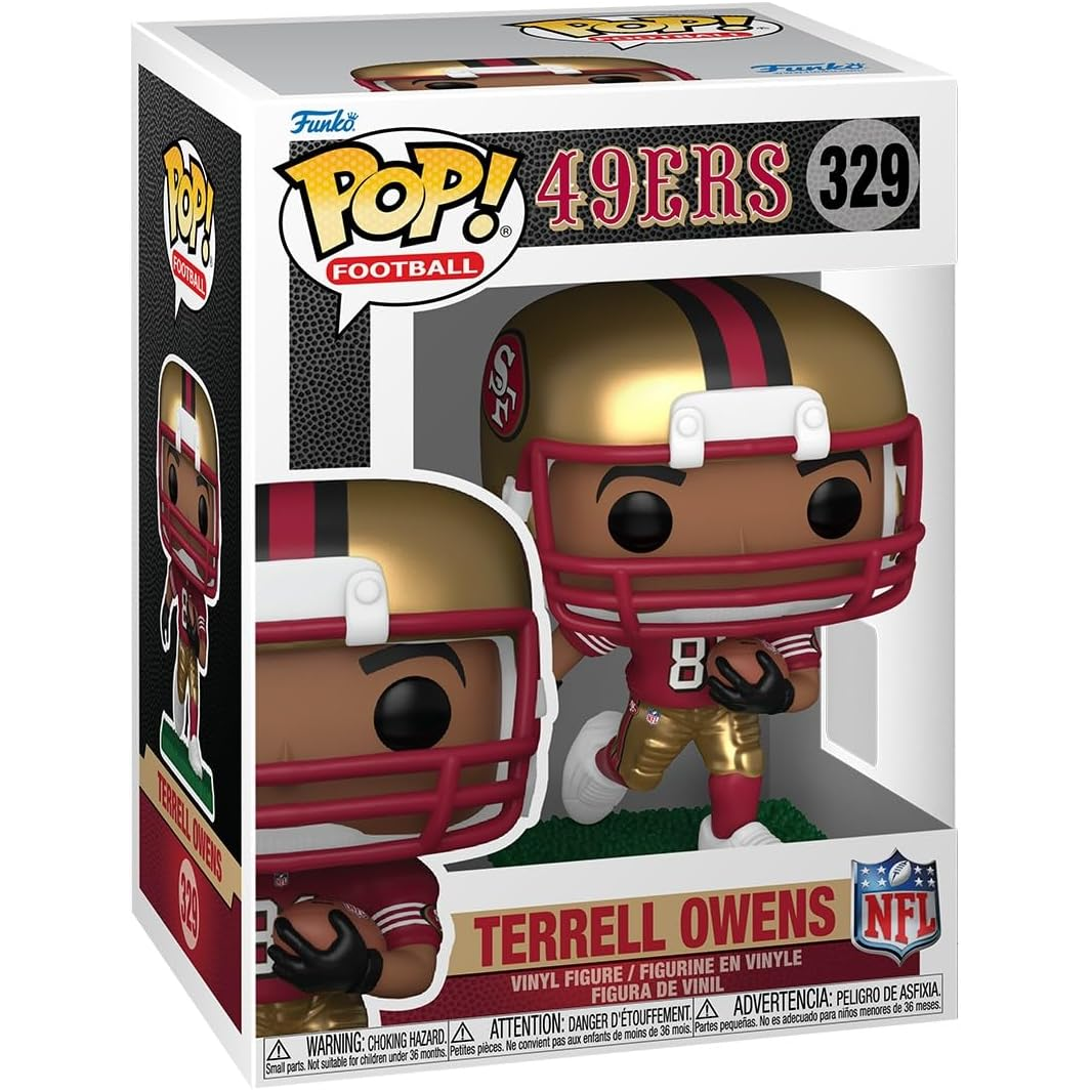 Funko Pop! Football San Francisco 49Ers (313) Terrell Owens - Vinyl Figure 9cm