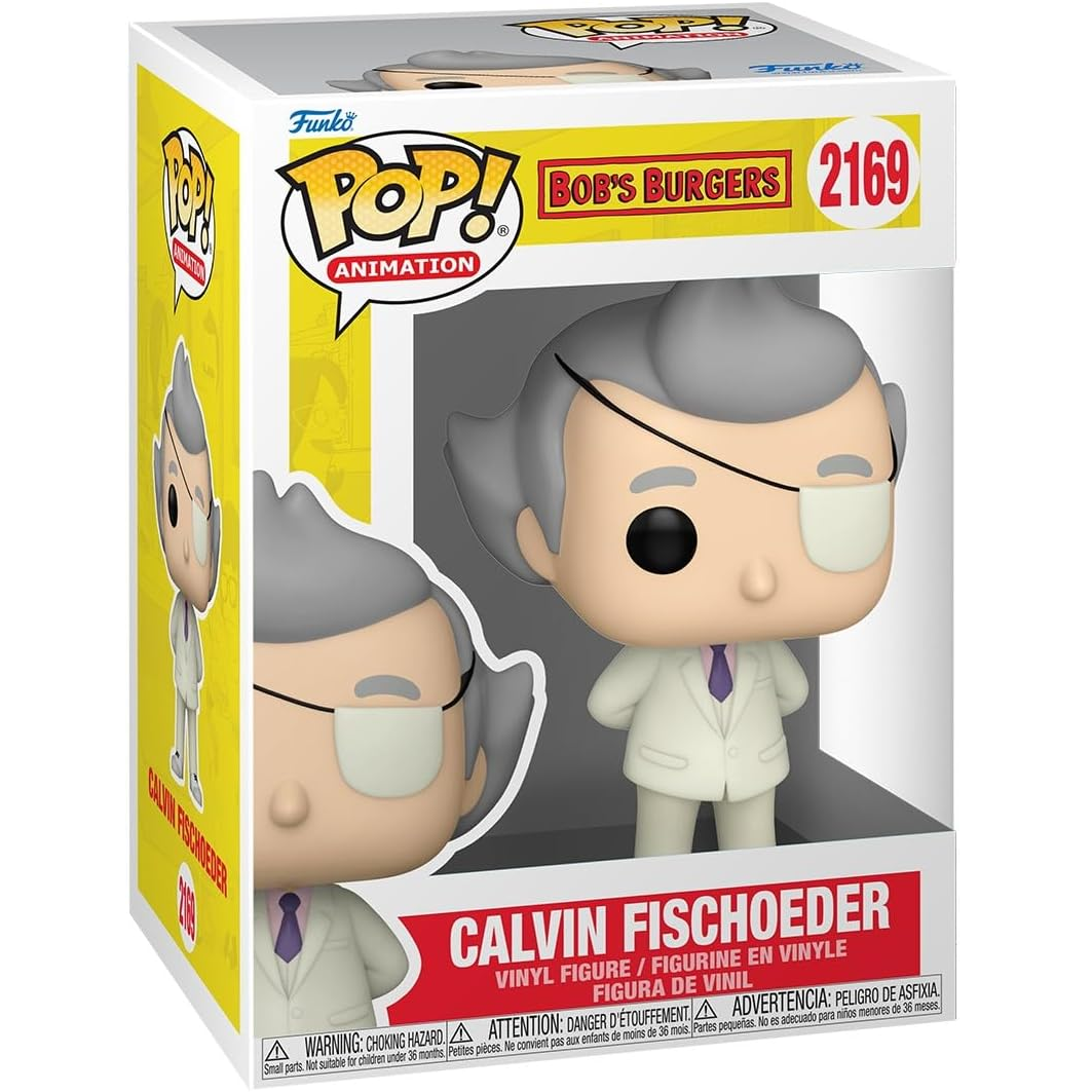 Funko Pop! Animation Bob's Burgers (2169) Calvin Fischoeder - Vinyl Figure 9cm