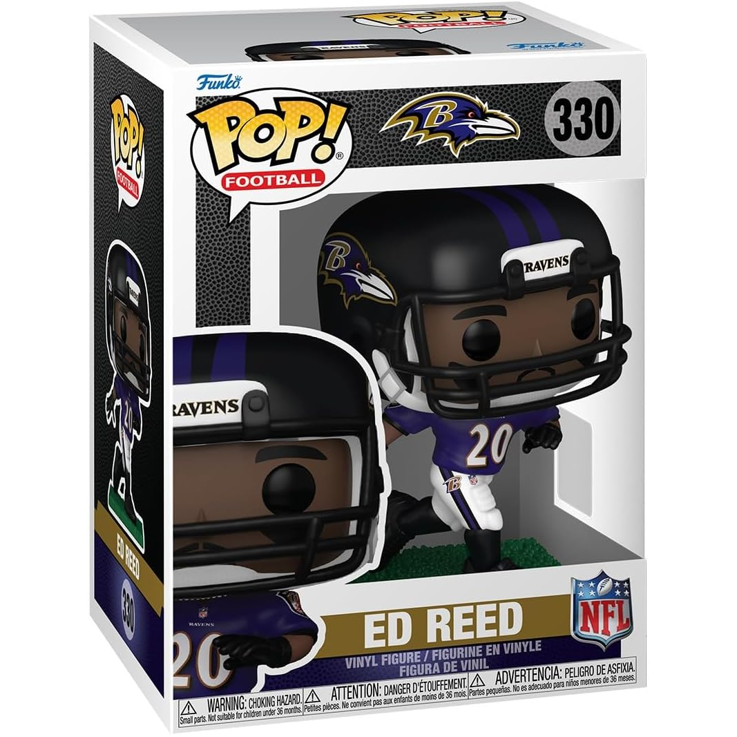 Funko Pop! Football NFL Baltimore Ravens (330) Ed Reed - Vinyl Figure 9cm