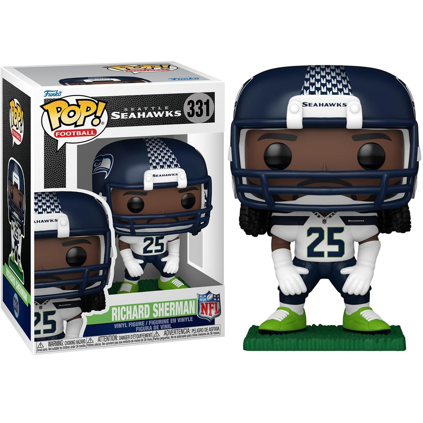 Funko Pop! Football NFL Seahawks (331) Richard Sherman - Vinyl Figure 9cm