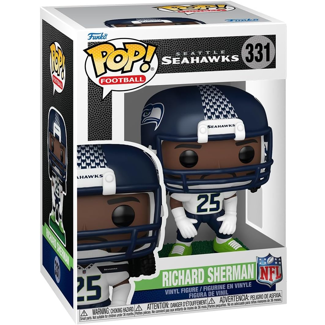 Funko Pop! Football NFL Seahawks (331) Richard Sherman - Vinyl Figure 9cm