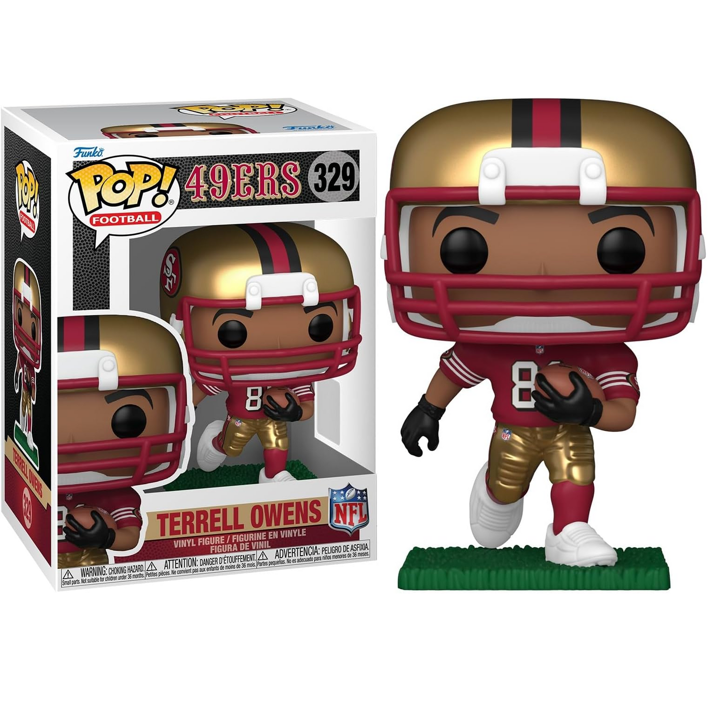 Funko Pop! Football San Francisco 49Ers (313) Terrell Owens - Vinyl Figure 9cm