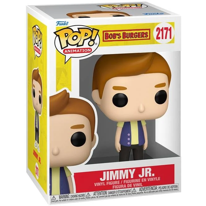 Funko Pop! Animation Bob's Burgers (2171) Jimmy Jr. - Vinyl Figure 9cm
