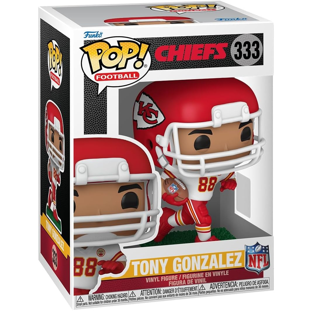 Funko Pop! Football NFL Chiefs (333) Tony Gonzalez - Vinyl Figure 9cm